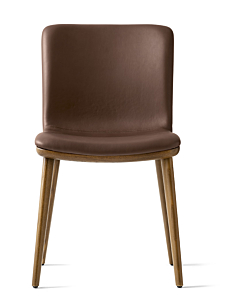 Calligaris Annie CS1847 Chair with Plush Seat and Metal Sled Base | Special Order