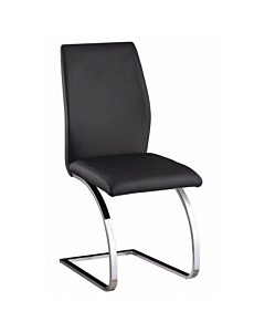 Chintaly Antonia Side Chair, Black