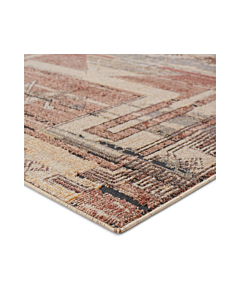 Vibe by Jaipur Living Ankita Tribal Red Beige Area Rug