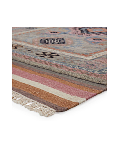 Jaipur Living Clovelly Hand-Knotted Medallion Taupe Multicolor Area Rug