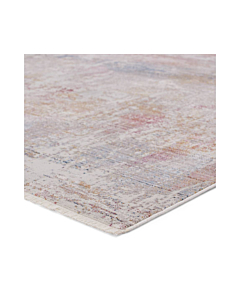 Vibe by Jaipur Living Jonet Abstract Light Gray Multicolor Area Rug