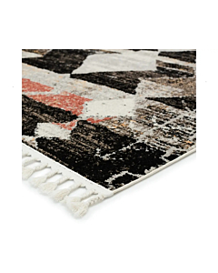 Vibe by Jaipur Living Artvin Medallion Black Clay Area Rug