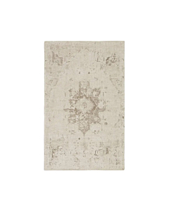 Barclay Butera by Jaipur Living Canyon Handmade Medallion Ivory/ Light Gray Area Rug 