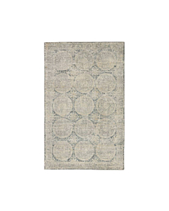 Barclay Butera by Jaipur Living Crescent Handmade Medallion Blue/ Gray Area Rug