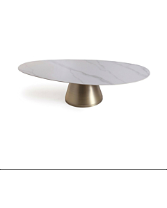 Bell Coffee Table, Brass | Creative Furniture