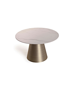 Bell End Table, Brass | Creative Furniture