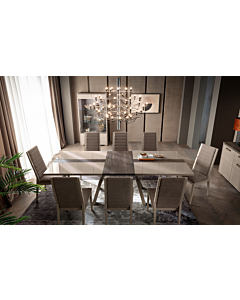 Belpasso 63" Dining Table with Extension | Delivery lead time 20 Weeks