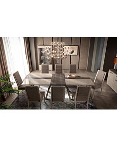 Belpasso 77" Dining Table with Extension | Delivery lead time 20 Weeks