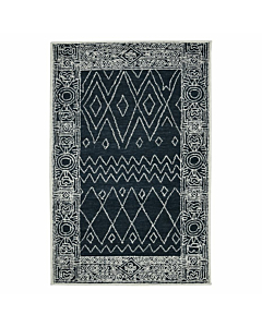 Amer Rugs Berlin BER 6 Charcoal White