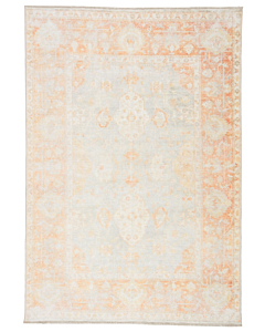 Jaipur Living Patrin Oriental Orange/ Light Gray Area Rug