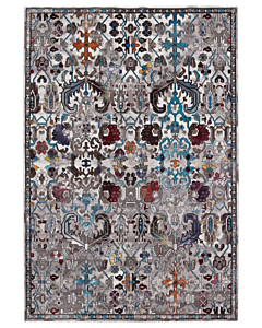 Vibe by Jaipur Living Sabik Trellis Multicolor/ Gray Runner Rug