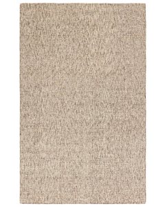 Jaipur Living Oland Handmade Solid White/ Brown Area Rug