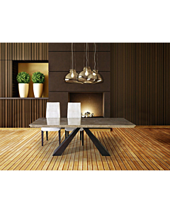 Stone International Butterfly Wood Dining Table