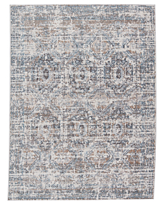 Vibe by Jaipur Living Anastasia Medallion Gray/ Blue Runner Rug