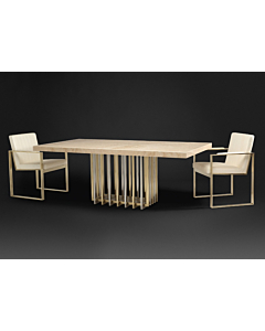 Stone International Cage Dining Table