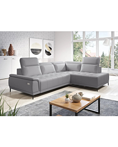 Cortex CALVARO L Leather Sectional Sofa