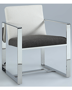 Chintaly Candice Arm Chair, Brown