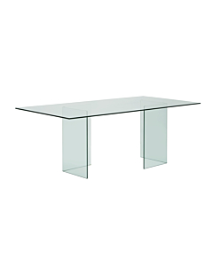 Casabianca Miami Dining Table, Clear
