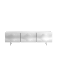 Casabianca Moon Entertainment Center, White High Gloss