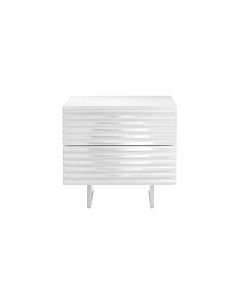 Casabianca Moon Nightstand, White