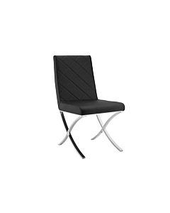 Casabianca Loft Dining Chair, Black