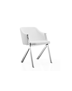 Casabianca Acorn Armchair, White