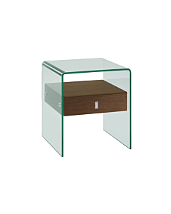 Casabianca Bari Nightstand, Walnut