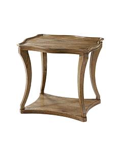 Theodore Alexander Ennis Serpentine Side Table