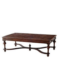 Theodore Alexander The Rustic Parquetry Cocktail Table