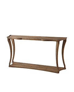 Theodore Alexander Ennis Serpentine Console Table