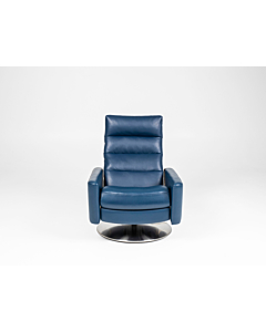 American Leather Cirrus Recliner, Mont Blanc Leather