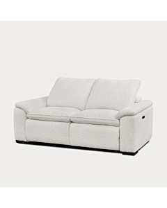 Cloudy Fabric Loveseat with Recliners | Creative Furniture