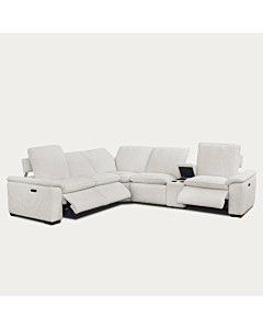 Cloudy Modular Sofa Set in Frost Fabric
