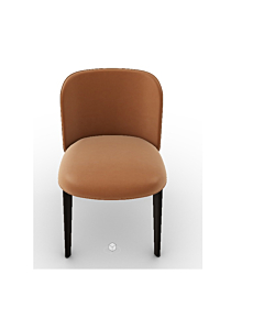 Calligaris Abrey Home Chairs - Smoke Seat Sls Softer Cognac