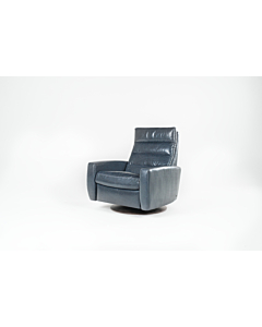 American Leather Lanier Recliner, Mont Blanc Leather