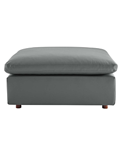 Modway Commix Down Filled Overstuffed Vegan Leather Ottoman
