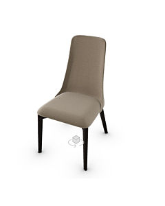 Calligaris Etoile Upholstered Chair With Wooden Base