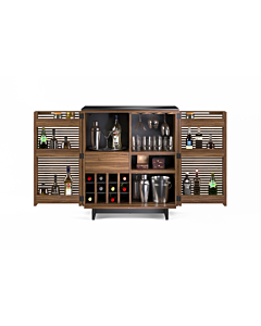 BDI Corridor 5620 Compact Bar, White Oak finish