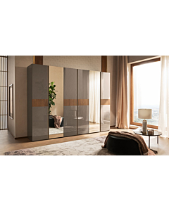 Corso Como Six Door Wardrobe, Two Mirror Dors | 20 Weeks Delivery