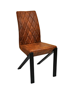 Cortex Irvin Leather Chair, Brandy
