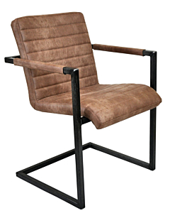 Cortex JAMILA Leather Chair Brown