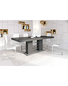 Cortex Linosa High Gloss Dining Table With Extension