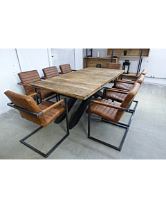 Cortex Otto Oak Wood Dining Table