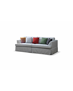 Cortex Yukon Sofa, Gray Fabric