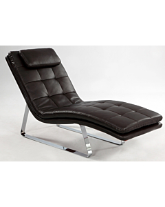 Chintaly Corvette Lounge Chair, Brown
