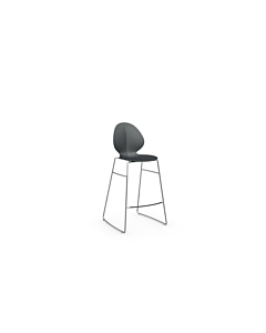 Calligaris Basil Stool With Metal Base