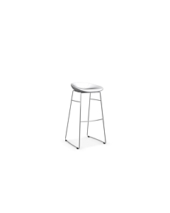 Calligaris Palm Upholstered Stool, Tall