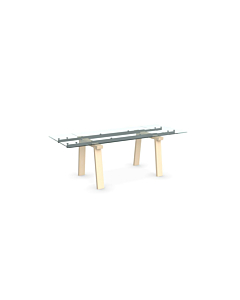 Calligaris Levante Extendable Dining Table, 55" Wide