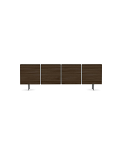 Calligaris Sipario Sideboard With 4 Doors and Metal Base