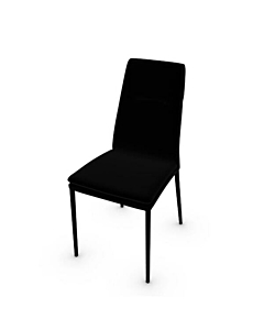 Calligaris Carmen CS2052 Upholstered Chair with Metal Base | Made to Order